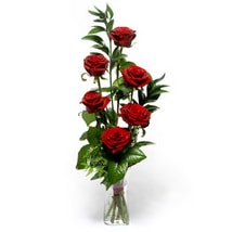 Ankara Eryaman Yenimahalle Çiçekçi firma ürünümüz vazo içerisinde 5 adet gül Ankara çiçek gönder firması şahane ürünümüz